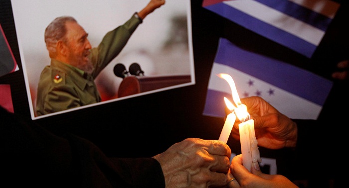 Ceremony to honor deceased Fidel Castro starts in Cuban Capital